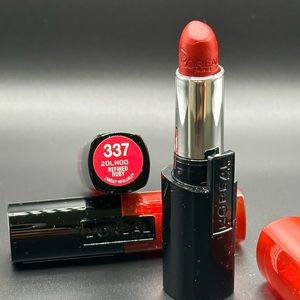 Set of 3: L’Oreal Infallible 337, “Refined Red”. Lipstick, New with tags